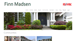Desktop Screenshot of finnmadsen.com